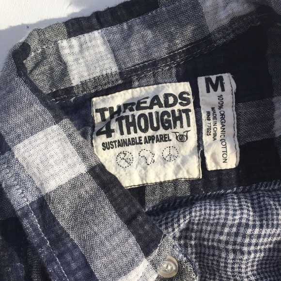 Threads 4 Thought flannel shirt 🌙 - Picture 5 of 5